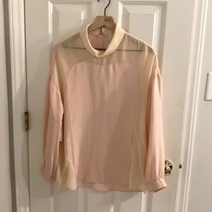Cool 3.1 Phillip Lim Dusk Pink Silk Blouse